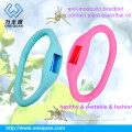 Silicone Colorful Wristband Customized with plant oil